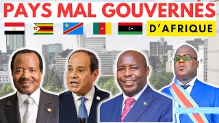 10 Pays les PLUS mal gouvernés d’Afrique en 2024