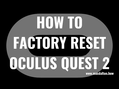 Hoe de fabrieksinstellingen van Oculus Quest 2 te resetten