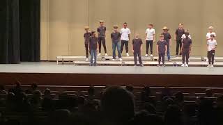 Ryker's Spring Concert 7th grade  with choir.  Stiles MS @ Cedar Park HS  05/08/2025