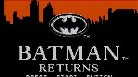 Batman Returns Review for the SEGA Master System by John Gage