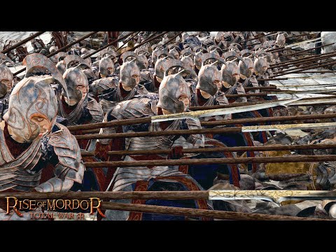 Видео: ТАКОЕ СРАЖЕНИЕ ВЛАСТЕЛИН КОЛЕЦ ЕЩЕ НЕ ВИДЕЛ! 1VS4 - Total War: Rise Of Mordor