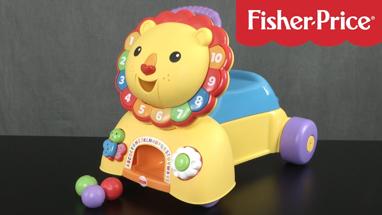 baby push walker lion