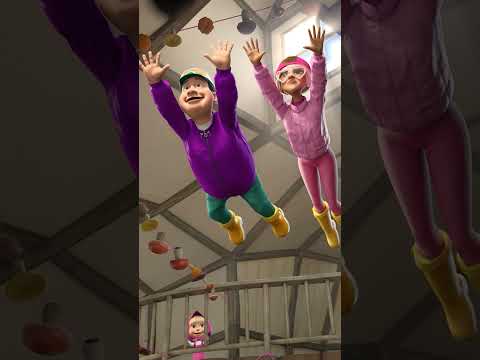 😲Выполнено профессионалами!🎪🤭 #Shorts #машаимедведь #ПринцессаЧудовище #MashaandtheBear #новаясерия