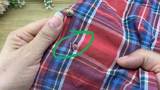 How To Fix A Hole In Shirts Invisibly: DIY Repair Guide