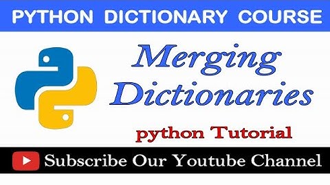 Python Program to Merge Two Python Dictionaries | Python: Combining Dictionaries with Lists