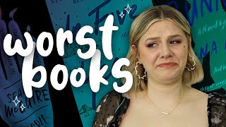WORST BOOKS OF 2020! 💀