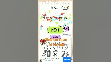 Help the car cross the bridge. Brain test walkthrough level 33