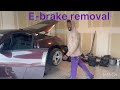E-brake removal
