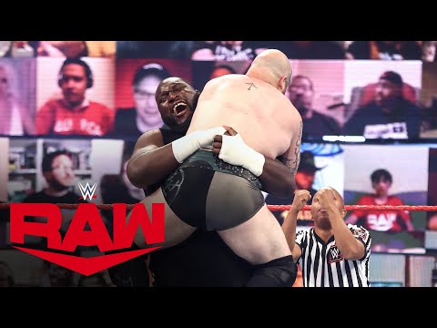 Erik vs. Omos: Raw, July 12, 2021