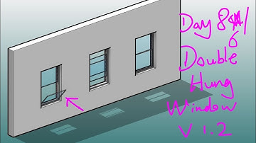 Revit Exercise (Day 861) - Double Hung Window V1.2