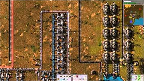 Factorio #017 - Improved Iron Plate Production and Automated Laser Turret Production