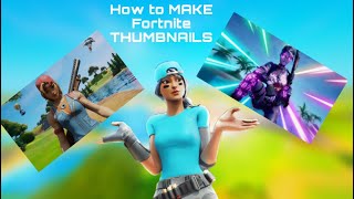 How to MAKE a QUALITY FORTNITE THUMBNAIL ON (IOS and Android) !VERY EASY! screenshot 3