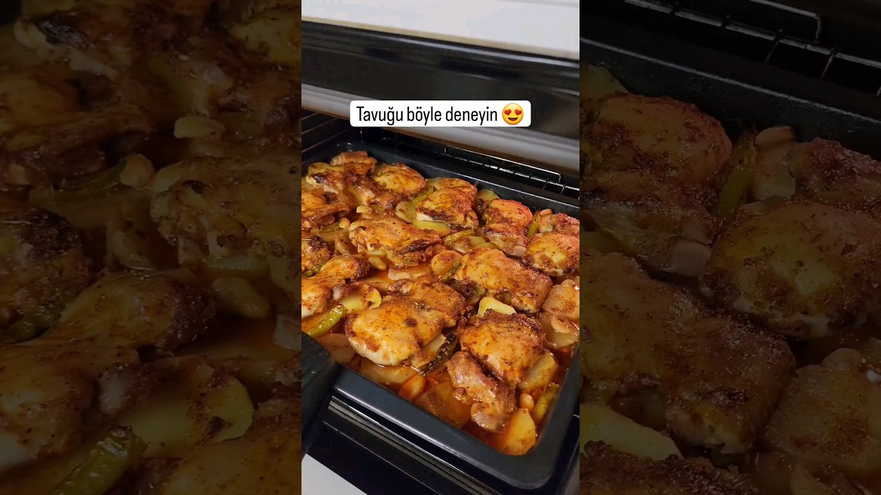 Fırında Sebzeli Lezzet Bombası Tavuk 😍 #tavuklu #tarif #tavuk #etliyemekler #tavukyemekleri #etli Fırında Sebzeli Lezzet Bombası Tavuk 😍 #tavuklu #tarif #tavuk #etliyemekler #tavukyemekleri #etli