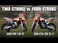 Two-Stroke vs. Four-Stroke: KTM 150 SX vs. KTM 250 SX-F