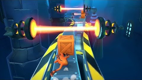 Crash Bandicoot: On the Run! - The Lab Challenges - Gem Run, Break Crates, Time Trial