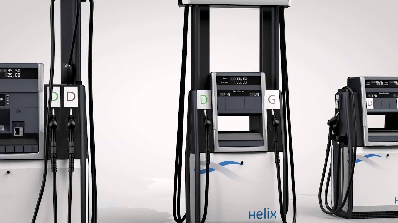 Wayne Helix Fuel Dispenser 3d Animation Youtube