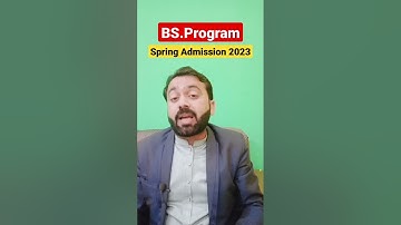 spring admission 2023