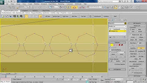 3Ds max iPhone X modeling tutorial - Part 3