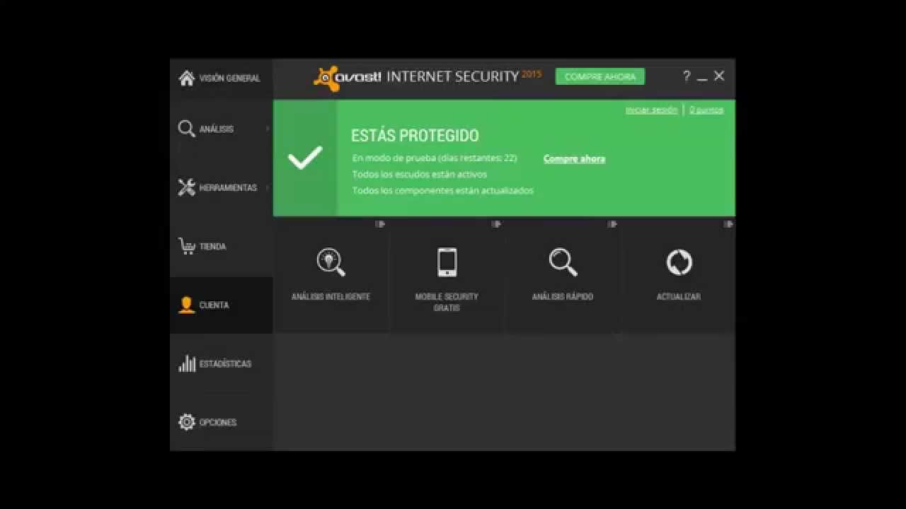 Descargar Avast 10 2015 full para siempre en español 