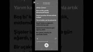 No.1 Melek Mosso Yarım Kalan Sigara(Şarkı) Resimi