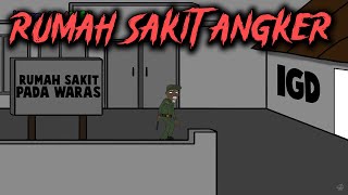 Hantu Rumah Sakit Angker - Animasi Horor Kartun Lucu - Warganet Life