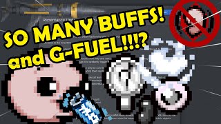 G-FUEL UPDATE! SO MANY BUFFS! (C-SECTION NERF?) | Isaac: Repentance 1.7.9 Patch Notes