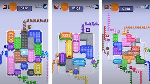 Sky Rush Traffic Puzzle - Level 199 - Level 200 - Level 201