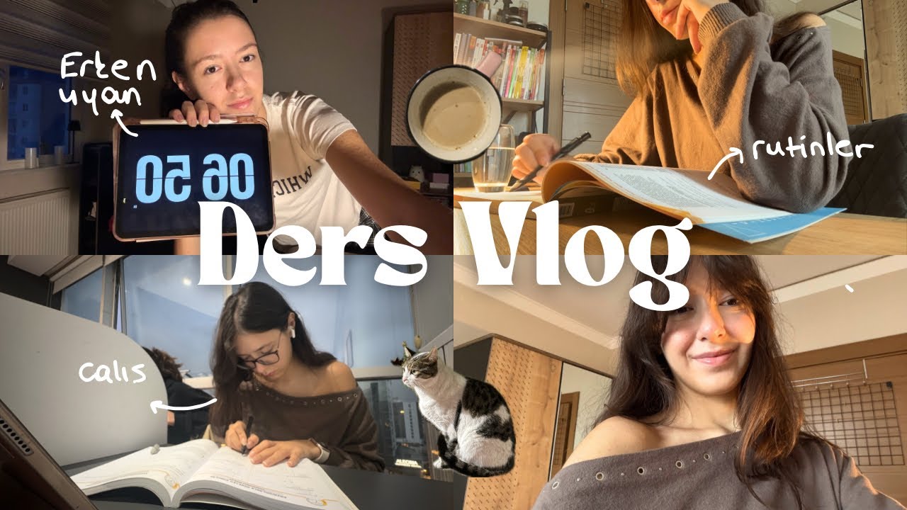 Benimle Bir Ders Çalışma Günü -280 Soru| Dershane Edition #yks26 