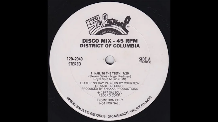 District Of Columbia - Hail To The Teeth