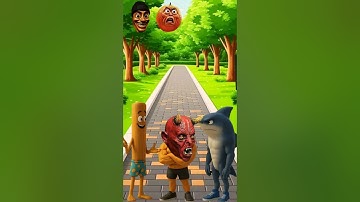 Raad het echte hoofd van Tralalero tralala | Deel #6 | Garry