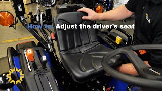 How to: Adjust your seat