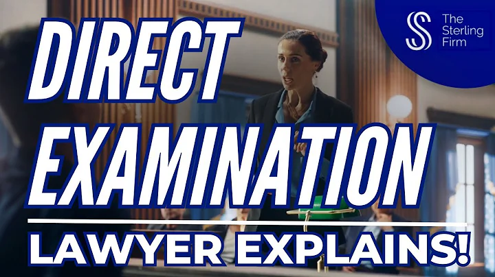 Direct Examination Of Our Witness | #Lawyer