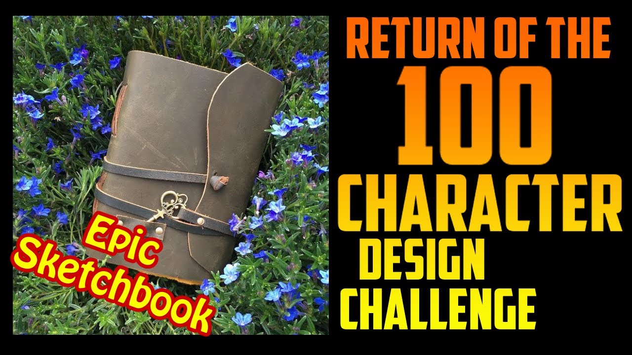 Epic Sketchbook  100 Character Design Challenge
