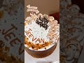 Butterscotch Cake with Salted Caramel Sauce and Cashew Praline Filling. DM for Orders.