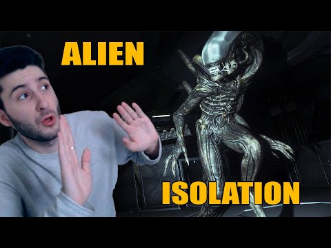 Убегаю от инопланетных шизиков в - Alien Isolation