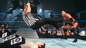 When referees fight back - WWE Top 10