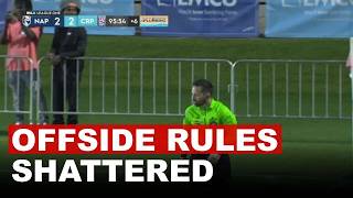 Soccer Officials Face Mounting Pressure As Offside Rules Fail To Evolve