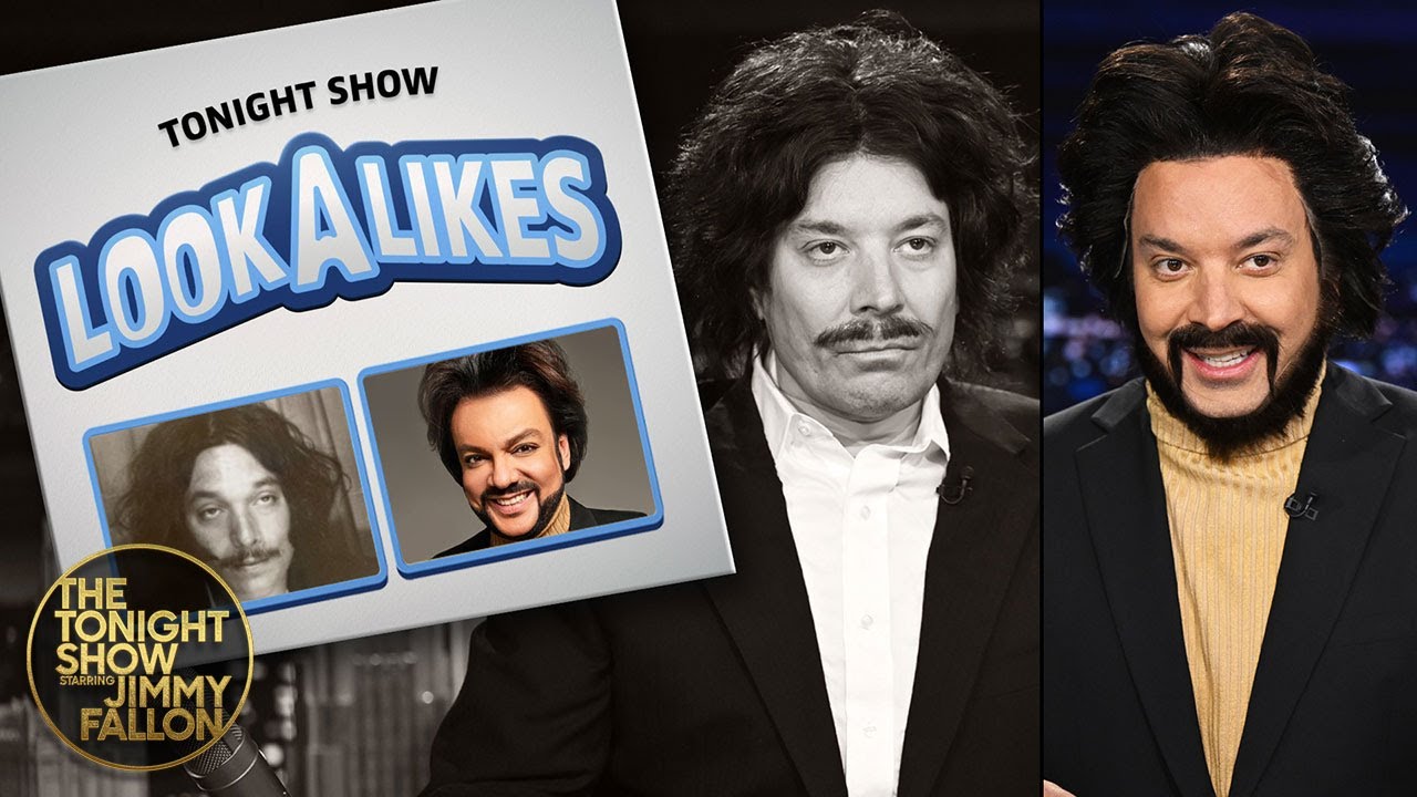 Tonight Show Look-alikes: Philipp Kirkorov, Jackson Guitars Ad | The Tonight Show