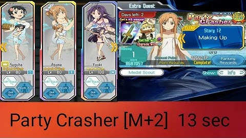 [SAO: MD] 0:13 Party crash [M+2]