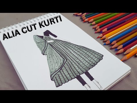 Kurtis design Sketching | Kurti designs, Fashion illustration, Fashion