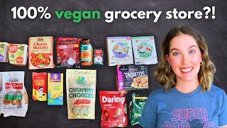 Grocery Haul at an ALL VEGAN Grocery Store! 🌱🛒