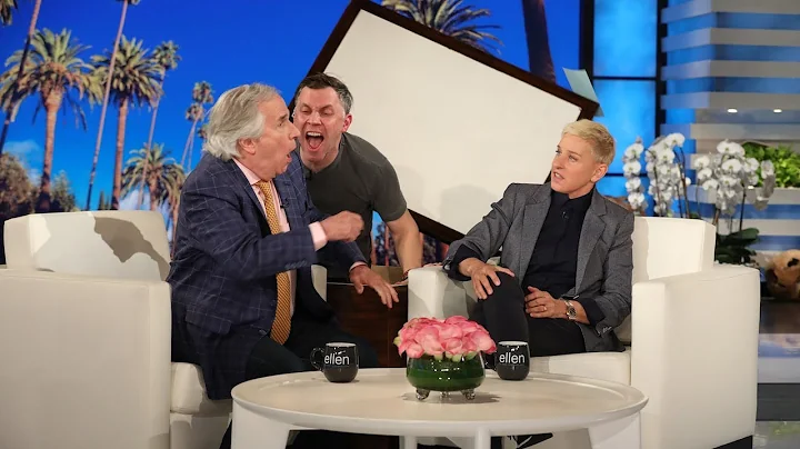 Henry Winkler Is Finally Part of the 'Ellen' Famil...