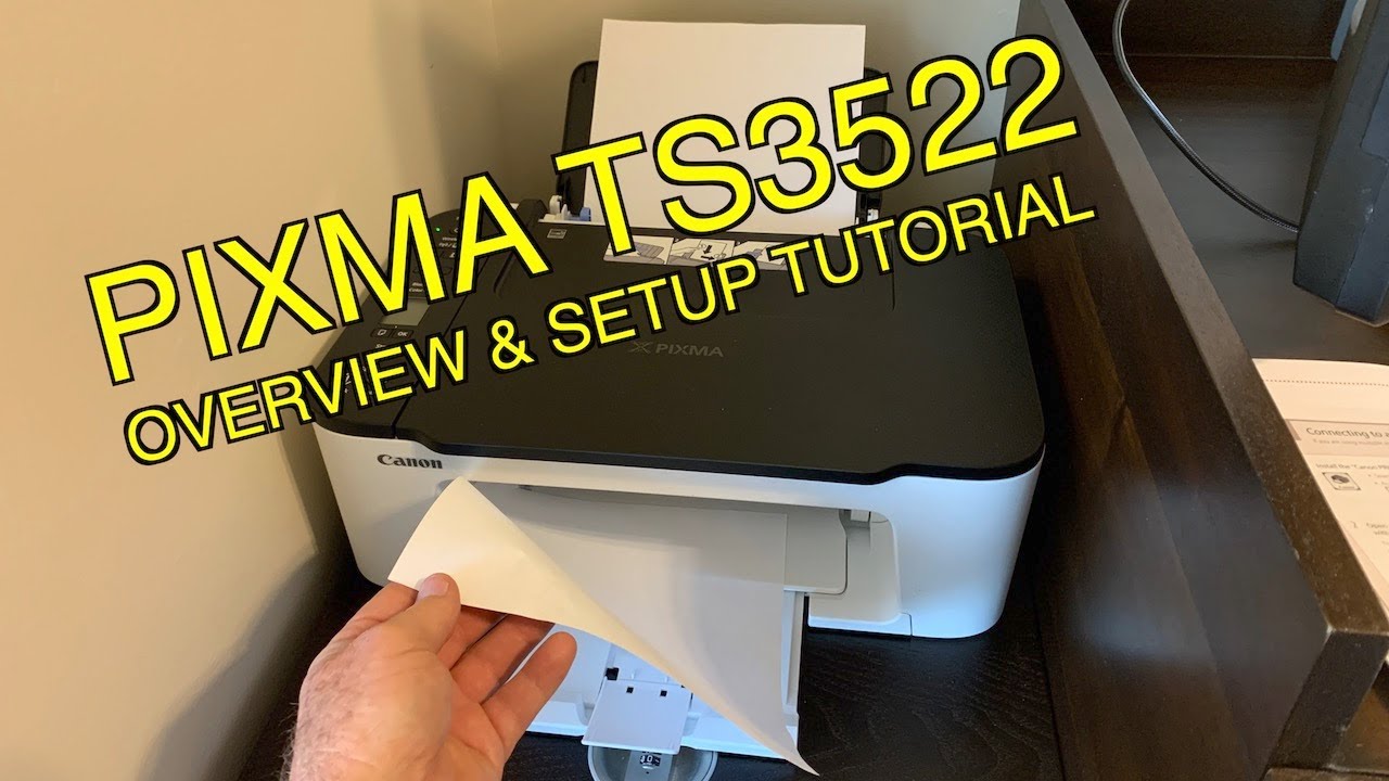 how to connect canon ts3522 printer to computer?