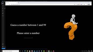 Mini project#6 HTML, CSS, Javascript. Responsive number guessing game.