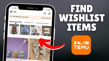 How to Find Your Wishlist Items on Temu