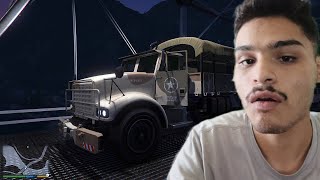 How to steal a Army Truck in gta 5 without 5 STAR