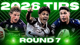 NRL 2026 ROUND 7 TIPS!