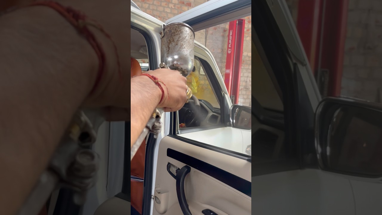 Mahindra Scorpio || Car Spray Polish || All In One 