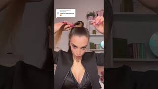 Tutorial coda alta✨ #hair #hairstyle