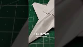 Easy Fighter Jet F-14 Tomcat | Airplane Origami | Foldiqo